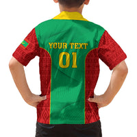 Mauritania Football Kid Hawaiian Shirt Go Lions of Chinguetti - Wonder Print Shop