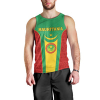Mauritania Football Men Tank Top Go Lions of Chinguetti - Wonder Print Shop