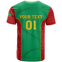 Mauritania Football T Shirt Go Lions of Chinguetti - Wonder Print Shop