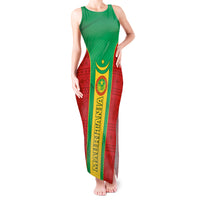 Mauritania Football Tank Maxi Dress Go Lions of Chinguetti - Wonder Print Shop