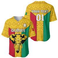 Guinea Football Baseball Jersey Come On Syli National - Wonder Print Shop