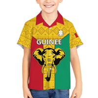 Guinea Football Kid Hawaiian Shirt Come On Syli National - Wonder Print Shop