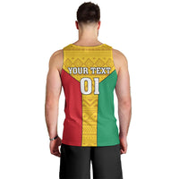 Guinea Football Men Tank Top Come On Syli National - Wonder Print Shop