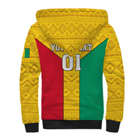 Guinea Football Sherpa Hoodie Come On Syli National - Wonder Print Shop