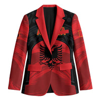 Custom Football 2026 Albania Black Blazer Kuqezinjte Come On
