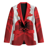 Custom Football 2026 Albania White Blazer Kuqezinjte Come On