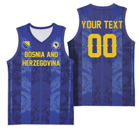 Custom Football 2026 Bosnia and Herzegovina Basketball Jersey Zmajevi Go Champion