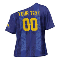 Custom Football 2026 Bosnia and Herzegovina Cross Shoulder Shirt Zmajevi Go Champion