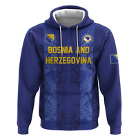 Custom Football 2026 Bosnia and Herzegovina Hoodie Zmajevi Go Champion
