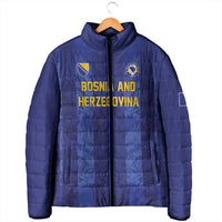 Custom Football 2026 Bosnia and Herzegovina Padded Jacket Zmajevi Go Champion