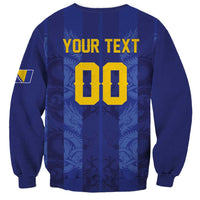 Custom Football 2026 Bosnia and Herzegovina Sweatshirt Zmajevi Go Champion