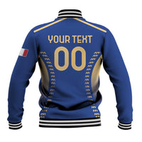 Custom Football 2026 Italia Baseball Jacket Forza Azzurri