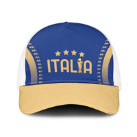Football 2026 Italia Baseball Net Cap Forza Azzurri