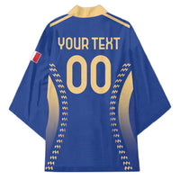 Custom Football 2026 Italia Kimono Forza Azzurri
