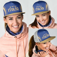 Football 2026 Italia Mesh Trucker Cap Forza Azzurri