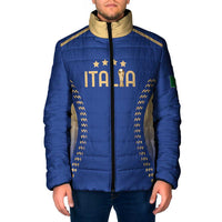 Custom Football 2026 Italia Padded Jacket Forza Azzurri