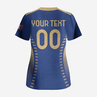 Custom Football 2026 Italia Scrub Top Forza Azzurri