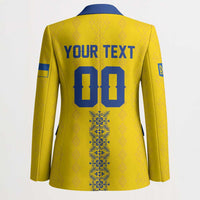 Custom Football 2026 Ukraine Blazer Slava Ukraini