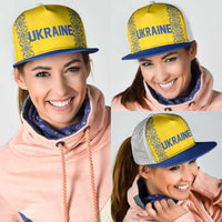 Football 2026 Ukraine Mesh Trucker Cap Slava Ukraini