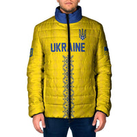 Custom Football 2026 Ukraine Padded Jacket Slava Ukraini