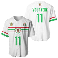 Custom Football 2026 Wales Dragon Baseball Jersey Cymru Gorau Chwarae Cyd Chwarae