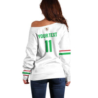 Custom Football 2026 Wales Dragon Off Shoulder Sweater Cymru Gorau Chwarae Cyd Chwarae