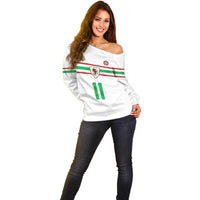 Custom Football 2026 Wales Dragon Off Shoulder Sweater Cymru Gorau Chwarae Cyd Chwarae