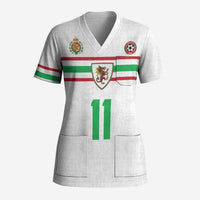 Custom Football 2026 Wales Dragon Scrub Top Cymru Gorau Chwarae Cyd Chwarae