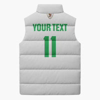 Custom Football 2026 Wales Dragon Sleeveless Puffer Jacket Cymru Gorau Chwarae Cyd Chwarae