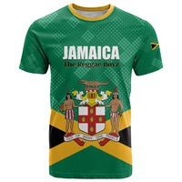 Personalized Jamaica 2024 T Shirt Jumieka Reggae Boyz - Wonder Print Shop