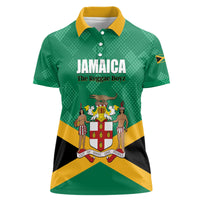 Personalized Jamaica 2024 Women Polo Shirt Jumieka Reggae Boyz - Wonder Print Shop