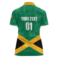 Personalized Jamaica 2024 Women Polo Shirt Jumieka Reggae Boyz - Wonder Print Shop