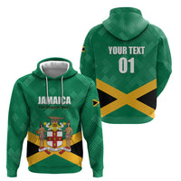 Personalized Jamaica 2024 Zip Hoodie Jumieka Reggae Boyz - Wonder Print Shop