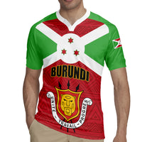 Personalized Burundi Rugby Jersey Coat Of Arms African Pattern - Wonder Print Shop