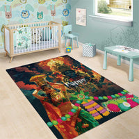 Bonalu Festival 2024 Area Rug Bonam Parikrama - Wonder Print Shop