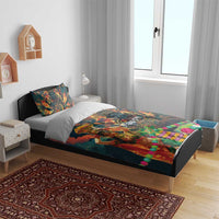 Bonalu Festival 2024 Bedding Set Bonam Parikrama - Wonder Print Shop