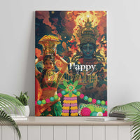 Bonalu Festival 2024 Canvas Wall Art Bonam Parikrama - Wonder Print Shop