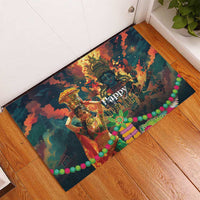 Bonalu Festival 2024 Rubber Doormat Bonam Parikrama - Wonder Print Shop