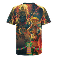 Bonalu Festival 2024 Rugby Jersey Bonam Parikrama - Wonder Print Shop