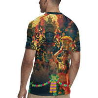 Bonalu Festival 2024 Rugby Jersey Bonam Parikrama - Wonder Print Shop