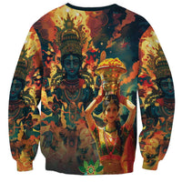 Bonalu Festival 2024 Sweatshirt Bonam Parikrama - Wonder Print Shop