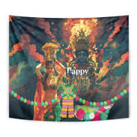 Bonalu Festival 2024 Tapestry Bonam Parikrama - Wonder Print Shop