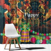 Bonalu Festival 2024 Window Curtain Bonam Parikrama - Wonder Print Shop