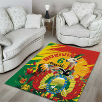 Bolivia Independence Day Area Rug Puliwya Achka Aylluska Mamallaqta - Wonder Print Shop