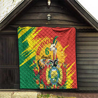 Bolivia Independence Day Quilt Puliwya Achka Aylluska Mamallaqta - Wonder Print Shop
