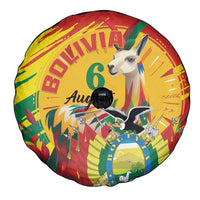 Bolivia Independence Day Spare Tire Cover Puliwya Achka Aylluska Mamallaqta - Wonder Print Shop