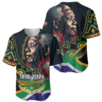 Nelson Mandela Birthday Baseball Jersey Leader of the Nation - Wonder Print Shop