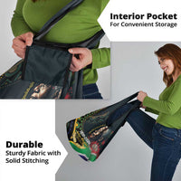 Nelson Mandela Birthday Grocery Bag Leader of the Nation