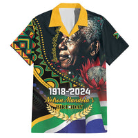 Nelson Mandela Birthday Hawaiian Shirt Leader of the Nation - Wonder Print Shop