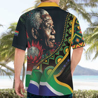 Nelson Mandela Birthday Hawaiian Shirt Leader of the Nation - Wonder Print Shop